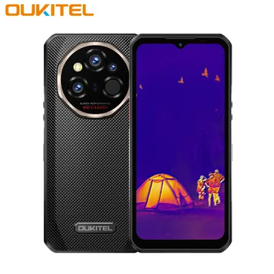 [World Premiere] OUKITEL WP55 Ultra Rugged Phone - Thermal Imaging 5G MTK 7025,11000mAh,48+512GB,108MP 6.6" NFC Android15 Mobile