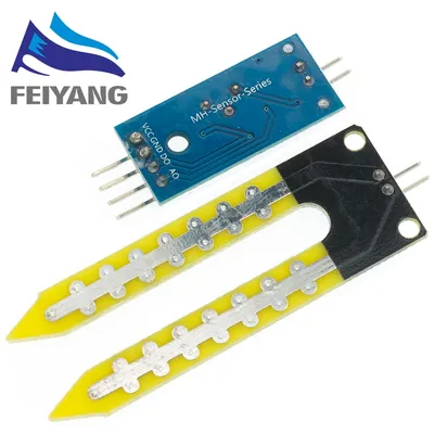 Smart Electronics Bodenfeuchtigkeit Hygrometer Erkennung Feuchtigkeitssensormodul für Arduino Entwicklungsboard DIY Roboter Smart Car