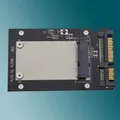 Scheda di transizione per computer con scheda adattatore convertitore MSATA SSD a SATA da 2,5 pollici