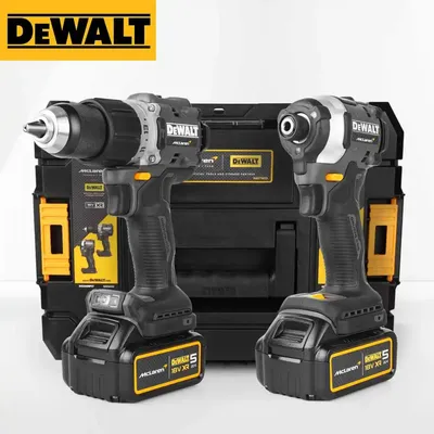 Dewalt 18V XR Brushless Twin Kit-DEWALT x McLaren F1 Team LIMITED Edition – 2X POWERSTACK 1,7Ah Schraubendreher und elektrische Bohrmaschine