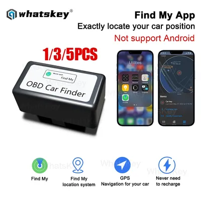 Universal Auto obd2 GPS Locator Tracker finden meine Apple offizielle App Anti-Lost Device Finder globale Position nicht Android unterstützen