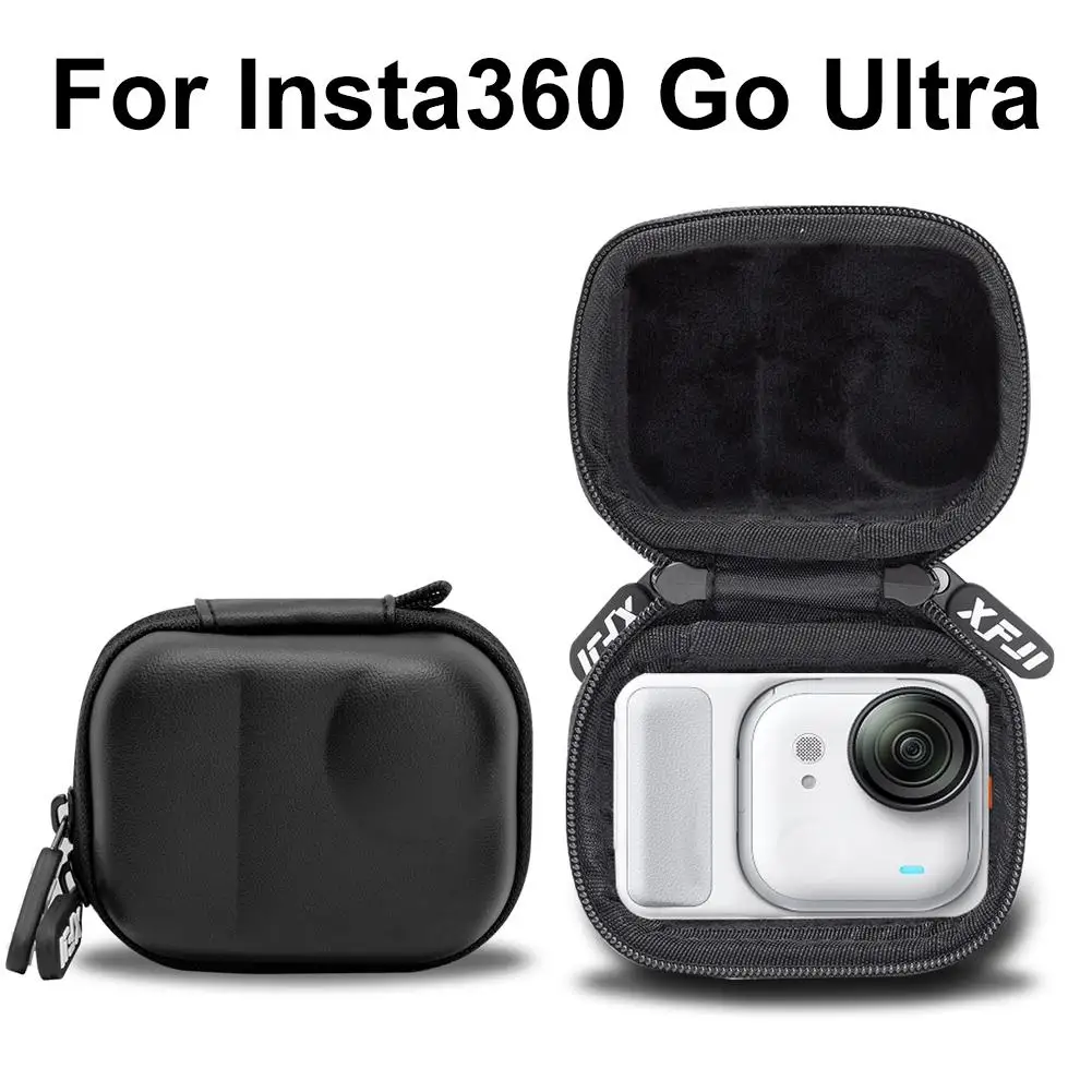 Mini-Aufbewahrungstasche für XFJI Insta360 Go Ultra Mini-Kamera, stoßfeste Hülle, Hartschalen-Tragetasche, Kamera-Aufbewahrungsbox Image