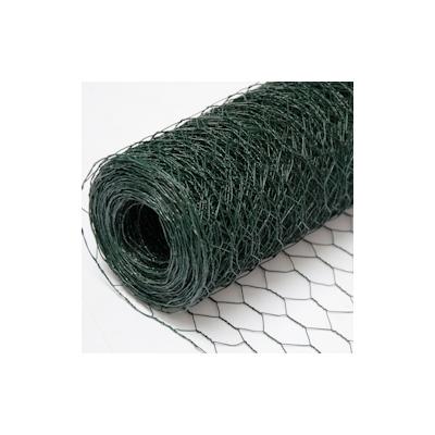 25m x 50cm Maschendrahtzaun Grün - 25x25 Drahtgitter Zaun - Hasendraht Verzinkt Image