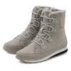 Stiefelette VIVANCE, Damen, Gr. 44, grau, Obermaterial: 50% Lederimitat, 50% Textilmaterial. Futter: 100% Textilmaterial. Decksohle: 100% Textilmaterial. Laufsohle: 100% Synthetik, unifarben, casual, Schuhe, mit Warmfutter, Winterstiefel, Stiefel,...