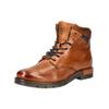 Schnürstiefelette BUGATTI "bugatti Stiefelette Leder", Herren, Gr. 42, braun (cognac), Leder, casual, Schuhe