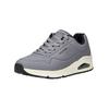 Sneaker SKECHERS "Skechers Sneaker Lederimitat", Damen, Gr. 43, grau, Lederimitat, casual, Schuhe