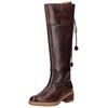Stiefel PIKOLINOS "PIKOLINOS Stiefel Leder", Damen, Gr. 40, braun, Leder, casual, Schuhe