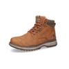 Winterboots DOCKERS BY GERLI, Herren, Gr. 40, braun (cognac), Lederimitat, Schuhe, Schnürboots mit Warmfutter