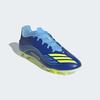 Fußballschuh ADIDAS PERFORMANCE "F50 MESSI CLUB FÜR HART- UND ASCHENPLÄTZE", Gr. 45, royal blau, solar gelb, semi blau burst, Synthetik, sportlich, Schuhe, geeignet für Rasen- und Kunstrasenplätze