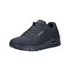 Sneaker SKECHERS "Skechers Sneaker Lederimitat", Damen, Gr. 46, blau (dunkelblau), Lederimitat, casual, Schuhe