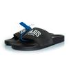 Balenciaga – Pool-Slides mit Paris-Print in Schwarz