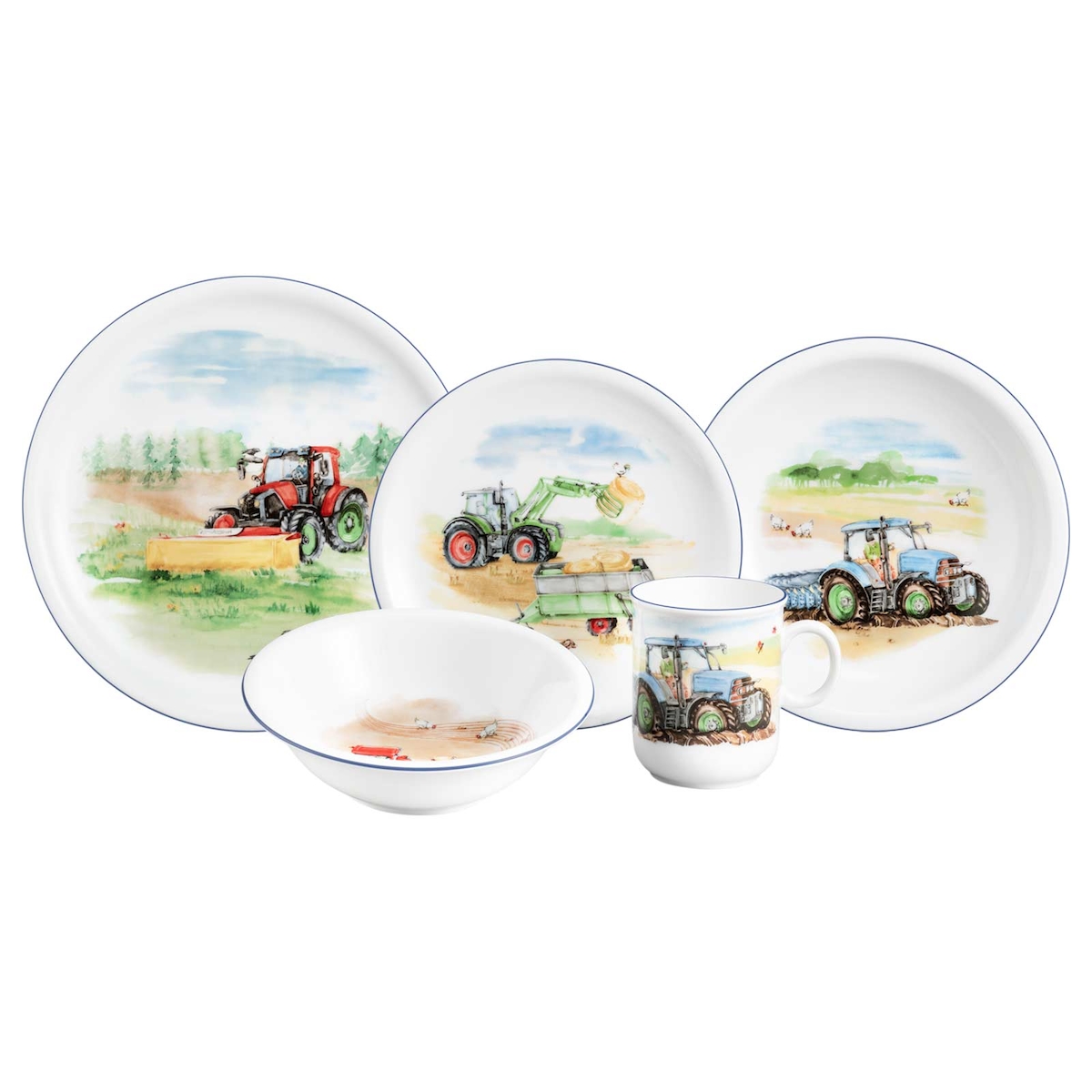 Seltmann Weiden Compact Kindergeschirr Set 5-teilig - Mein Traktor Image