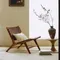 Chaises de salon européennes en bois massif, fauteuil à dossier en corde, pour loisirs, maison, balcon, canapé paresseux inclinable, meubles de maison design