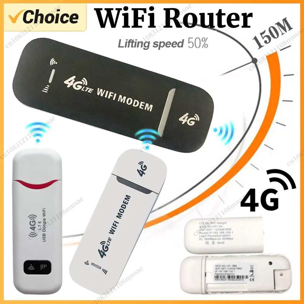 150Mbps USB Modem Dongle 4G LTE Wireless Router Tragbare WIFI Router Outdoor Reise Mobile Hotspot Modem Stick mit SIM Karte Slo