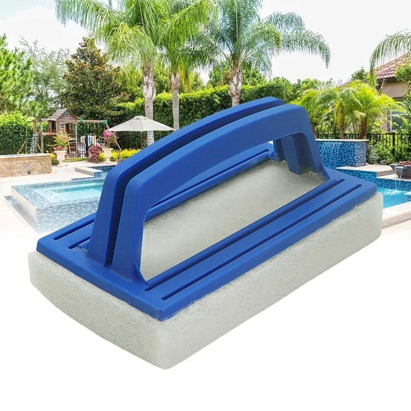 Pool-Wand-Reinigungsbürste, Wasserleitungswäscher für heiße Quellen, Schwimmbad, Whirlpool – Schwamm-Reinigungszubehör für Pools Image