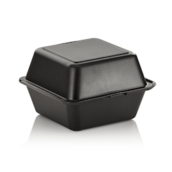 Elasto - Burgerbox, reuseable, 15,7 x 15,7 x 10,4 cm, Polypropylen Image