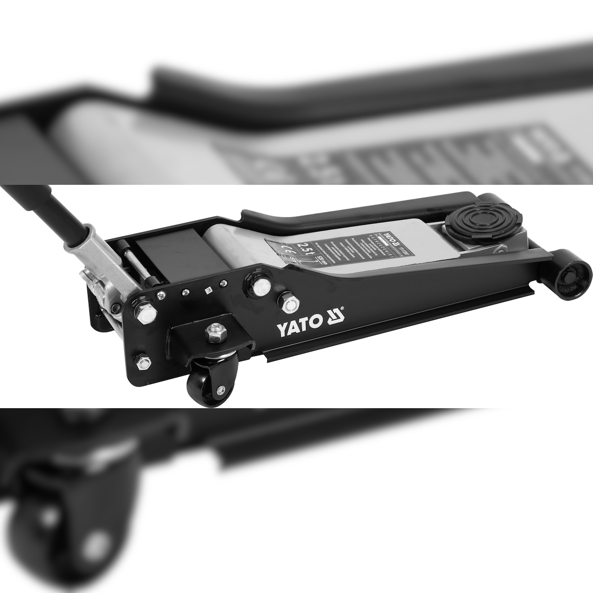 Niedrigprofil Rangierwagenheber 80-508mm 2,5t Image