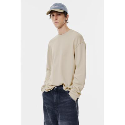 Textured Long-Sleeve T-Shirt