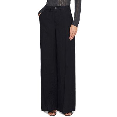 L'AGENCE Brie High-Rise Black Wide Leg Jean
