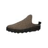 Hausschuh ASPORTUGUESAS "Asportuguesas Hausschuhe Filz", Damen, Gr. 41, grau (taupe), Filz, casual, Schuhe