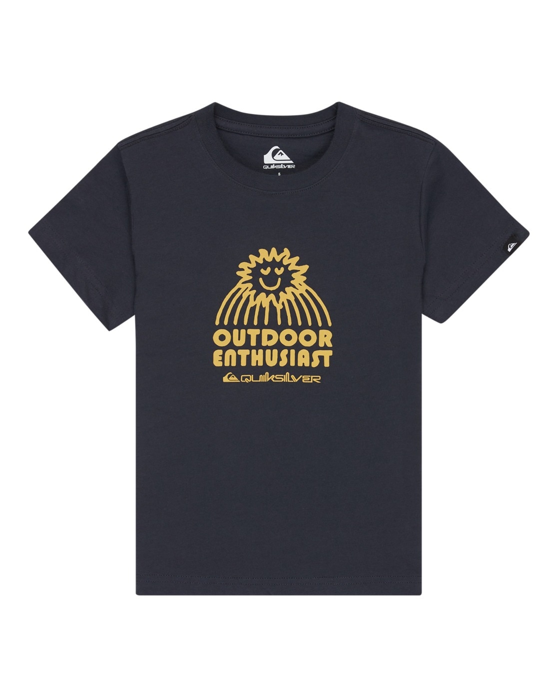 T-Shirt QUIKSILVER "Ev Spot On", Kinder, Gr. 6(115-120cm), india ink, 100% Baumwolle, Shirts Image