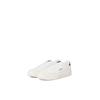Sneaker JACK & JONES "JFWBOUNCE", Herren, Gr. 45, blau (weiß, navy), Lederimitat, Textil, kontrastfarbene Details, casual, Schuhe, mit Kontrastbesatz