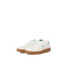 Sneaker JACK & JONES "JFWBOUNCE", Herren, Gr. 41, grün (weiß, grün), Lederimitat, Textil, kontrastfarbene Details, casual, Schuhe, mit Kontrastbesatz