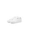 Sneaker JACK & JONES "JFWBALE", Herren, Gr. 41, weiß, Lederimitat, casual, Schuhe, mit seitlichem Logo