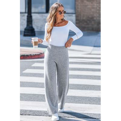 Hushed Tones Grey Pants