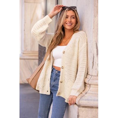 Toasted Vanilla Cream Sweater
