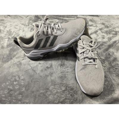 Adidas Shoes | Adidas Golf Codechaos 25 Spikeless Golf Shoes Ih8446 White/Grey Men's 11.5 | Color: White | Size: 11.5