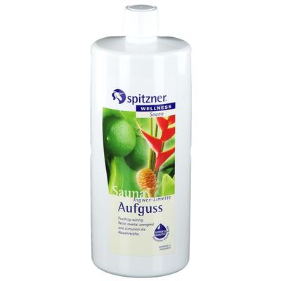 Spitzner Saunaaufguss Ingwer Limette Wellness 1000 ml Konzentrat Image