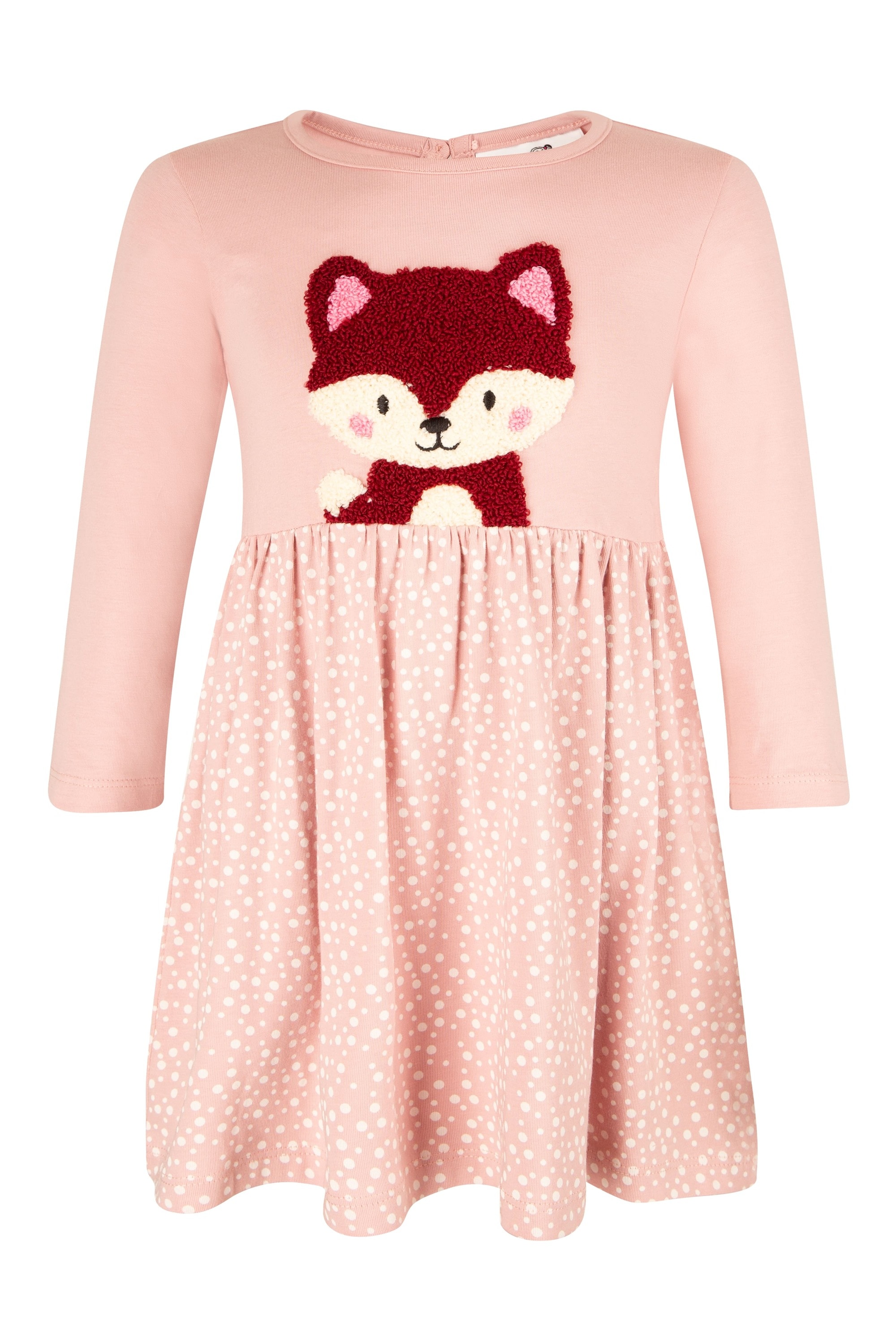 Sommerkleid HAPPY GIRLS "dress", Mädchen, Gr. 116, EURO-Größen, rosa (dusty rose), Stoff, 100% Baumwolle, normal, Kleider Sommerkleid