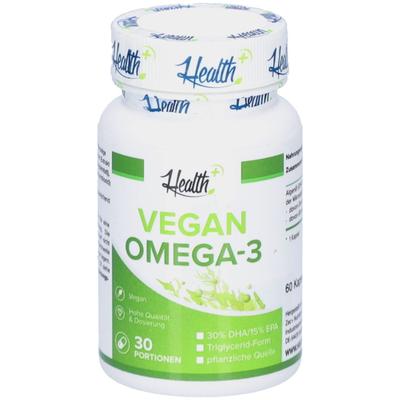 Health+ Vegan Omega-3 (60) Unflavoured 60 St Kapseln Image