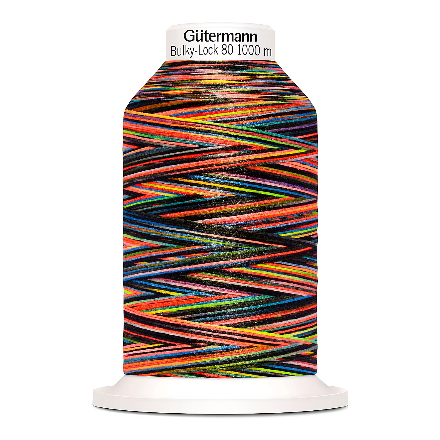 Gütermann Bulky-Lock Bauschgarn, Stärke: 80, 1000-m-Spule, schwarz-color Image