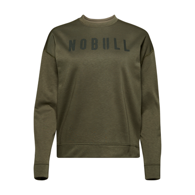 NOBULL - Crew Sweatshirt Women's - Army Green
