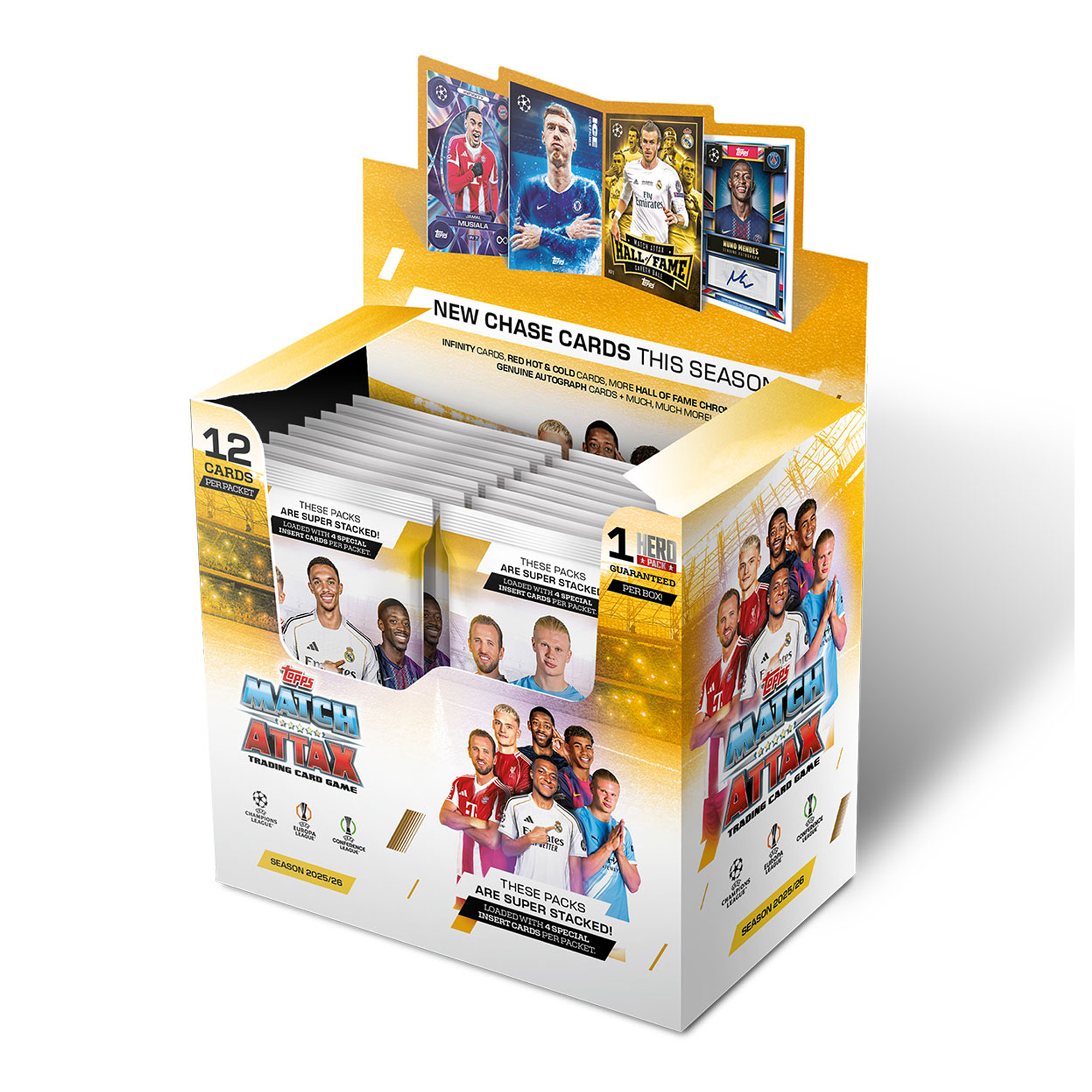 Topps UCC Match Attax 2025/26 Kartenpaket (32 Kartenpakete) Image