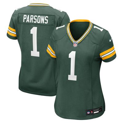 Green Bay Packers Nike Game Heimtrikot - Grün - Micah Parsons - Damen Image