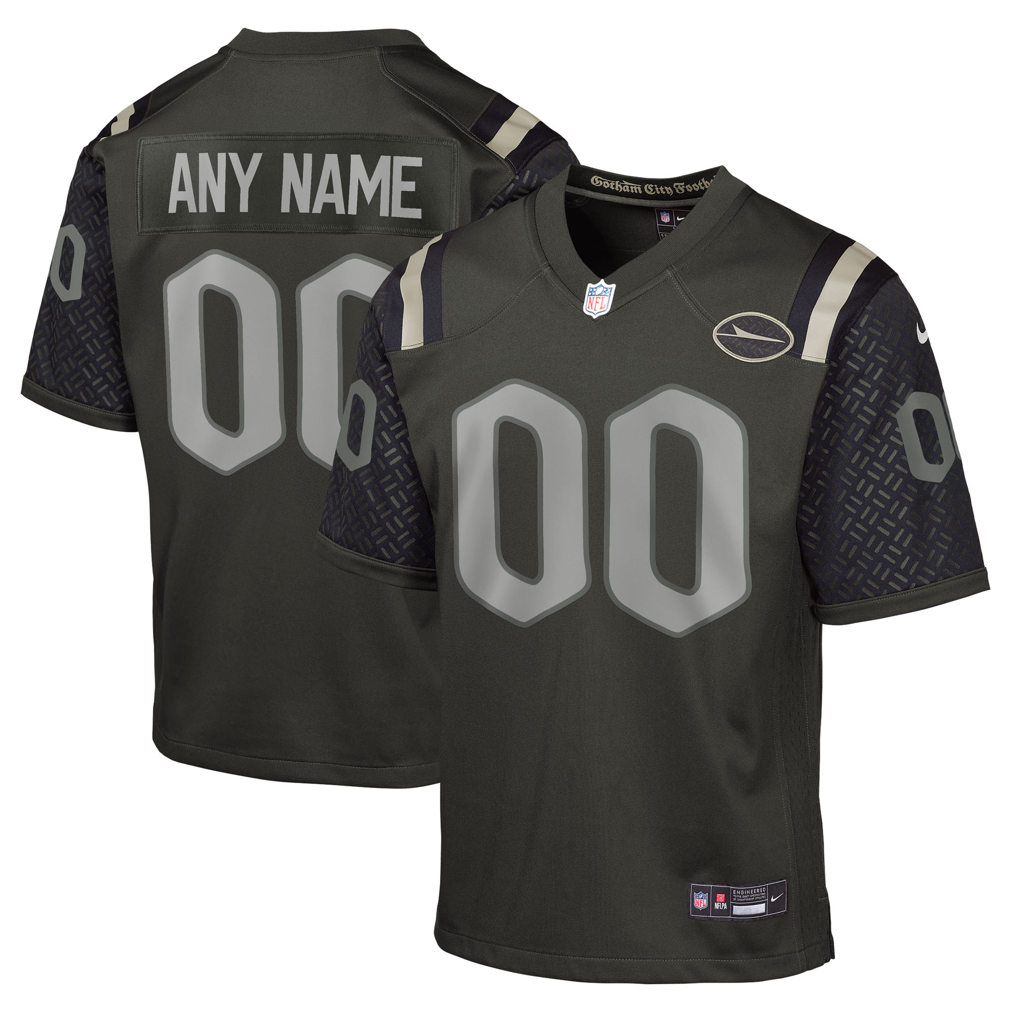 New York Jets Nike Game Rivalry Trikot - Personalisiert - Jugendliche Image