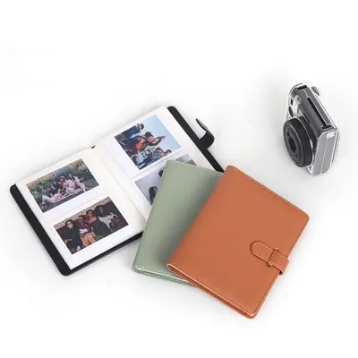 5 Inch-Instax Wide Photo Album 80 Pockets for Fujifilm Instax W400/210/W300 Instant Camera Movie Ticket Picture Storage Album