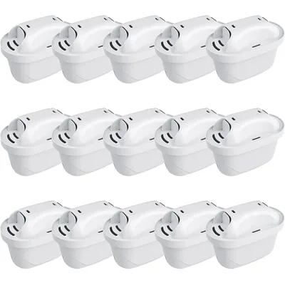 Water Filter Cartridges,Water Filter Compatible with Brita Maxtra,Maxtra+,Maxtra,Mavea,Anna-,Duomax Jugs for Chlorine