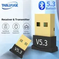 Adattatore USB Bluetooth 5.3 per PC Computer portatile Dongle wireless Adattatore Bluetooth Supporto Mouse Tastiera Windows 7/8.1/10/11