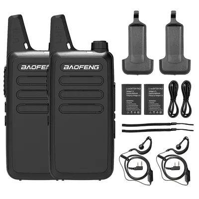 BAOFENG BF-888S T20 Upgraded 2-Way Radios, Long Range Walkie Talkies for Adults with Earpiece, Rechargeable Handheld Radios (2 P