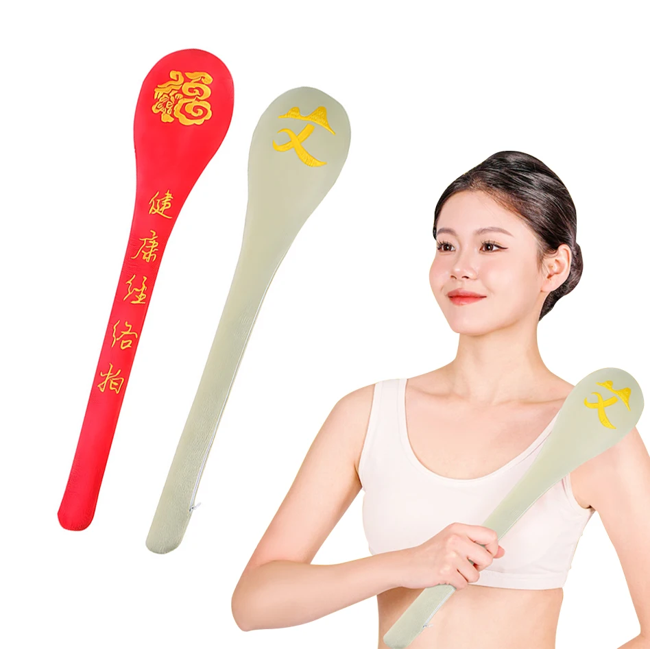 Fitness méridien frapper santé frapper marteau Massage battement bâton santé Massage épaule Pat Gua Sha artefact méridien battre