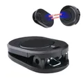 Clip posteriore magnetica per microfono wireless Collare con clip magnetica Magnete Supporto per microfono Clip per cavo per trasmissione in diretta