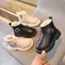 Autunno Inverno Bambino Bambini Stivaletti Super Caldi Ragazzi Ragazze Scarpe Pu Stivali per bambini in pelle Moda Stivali per bambini Scarpe da neve per bambini