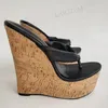 ZHIMA Frauen Pumpen Plattform Keile Flip Flop 17 CM Maultiere High Heels Sandalen Höhe Erhöhen Schuhe Frau Große Größe 38 41 43 45 48