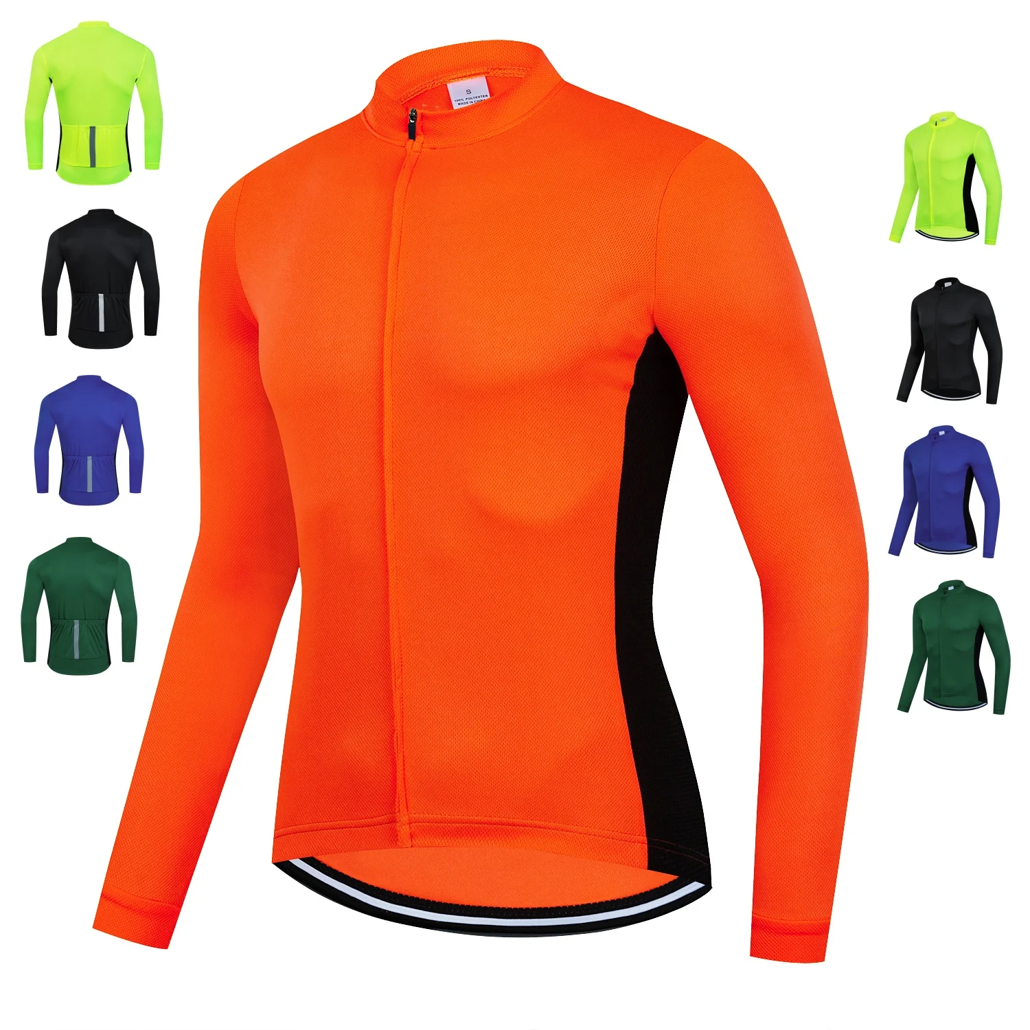 Vêtements de sport de cyclisme pour hommes et femmes, vêtements de sport de cyclisme à manches longues et ajustés, vêtements de sport de cyclisme sur route, équipe professionnelle