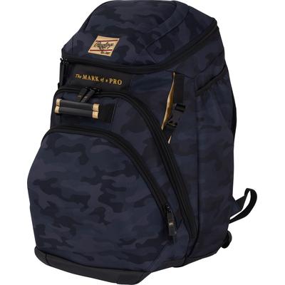 Rawlings Gold Collection Baseball Backpack Black/Camo