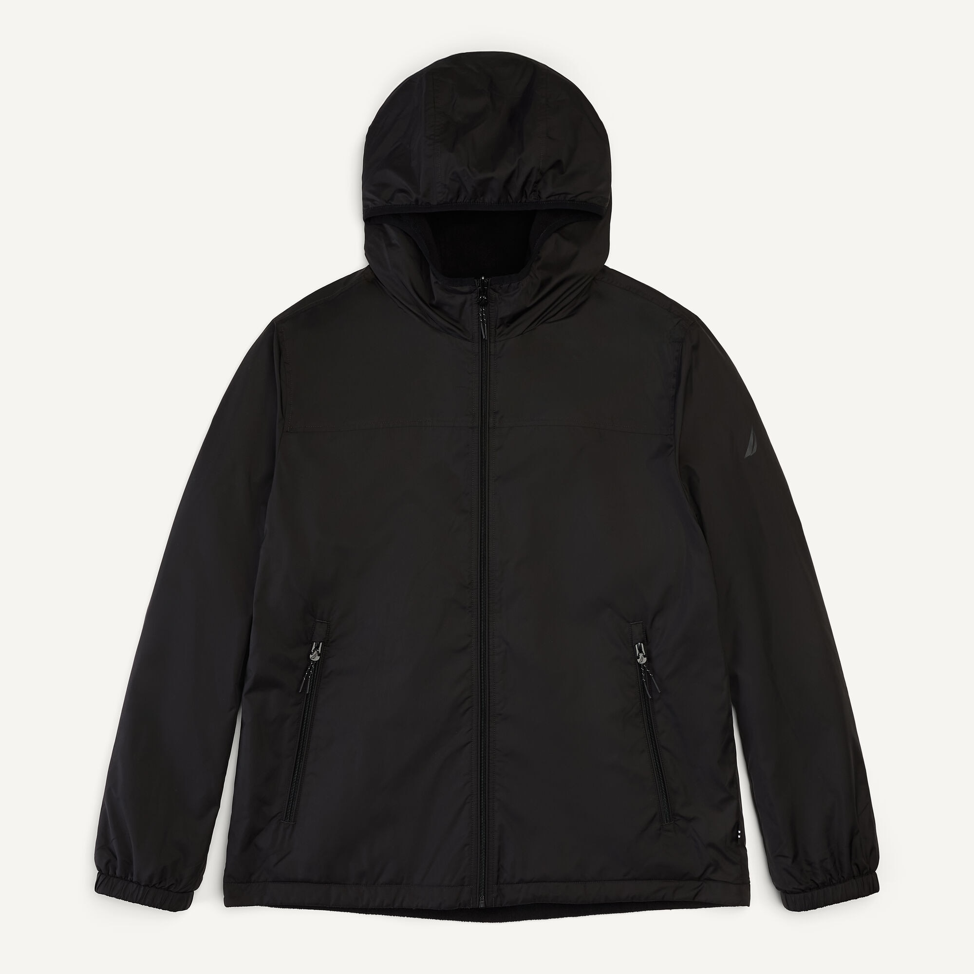 Nautica Men's Reversible Fleece Jacket 018 (True Black), 3XL